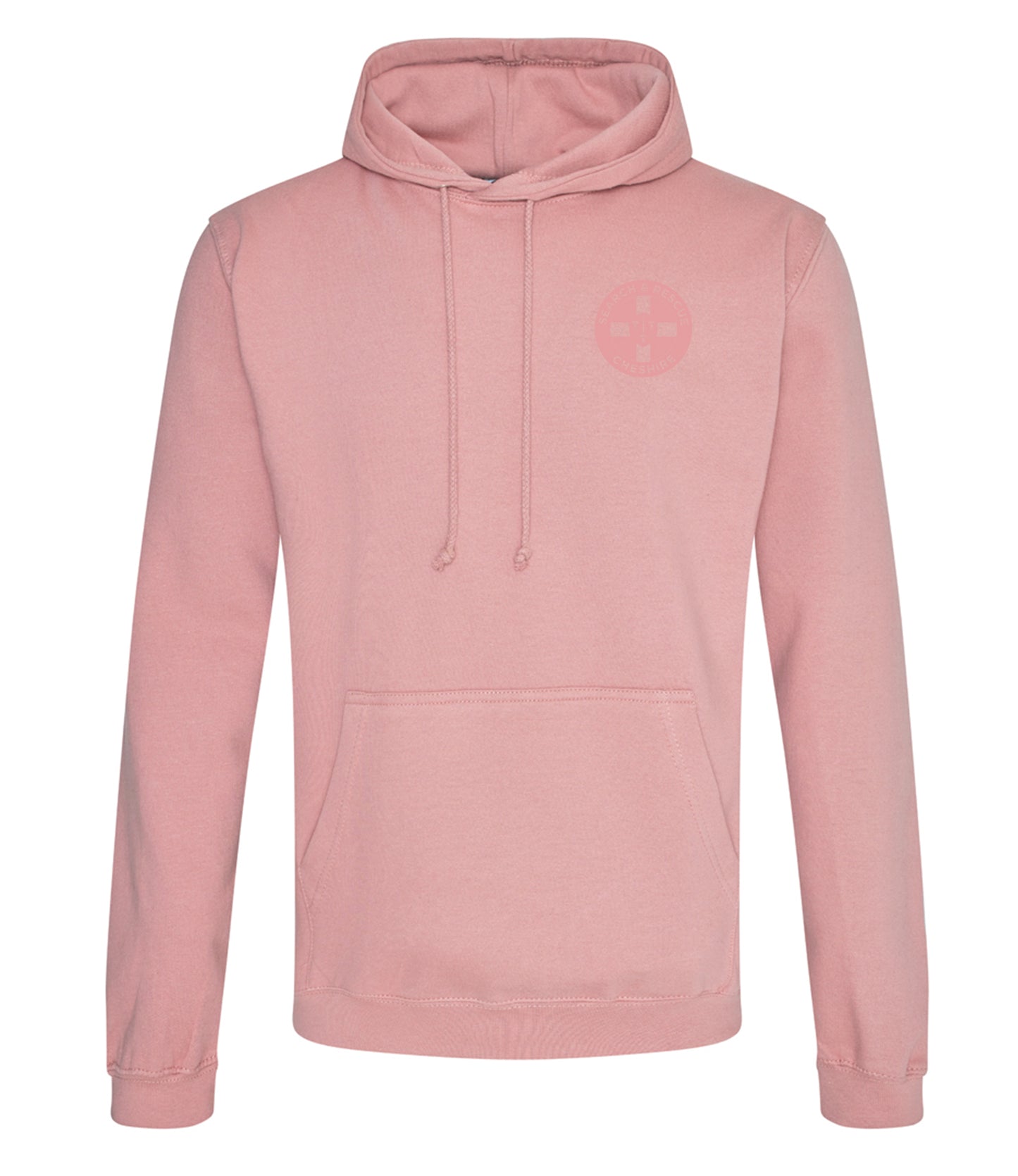 Pink on Pink Supporter Hoodie - Dusty Pink