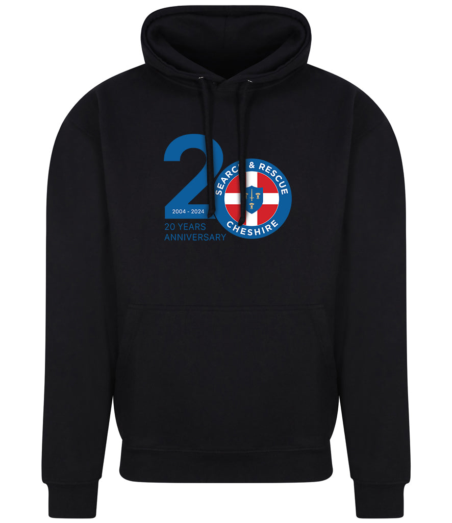 20th Anniversary Supporter Hoodie - Black