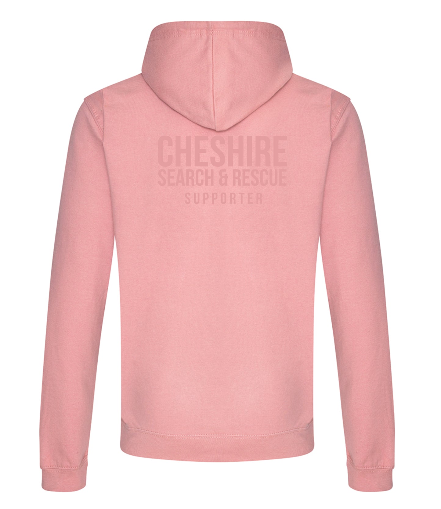 Pink on Pink Supporter Hoodie - Dusty Pink