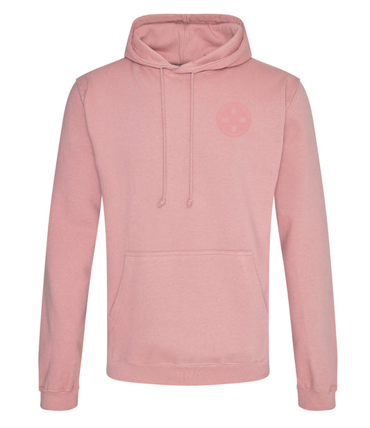 Pink on Pink Supporter Hoodie - Dusty Pink