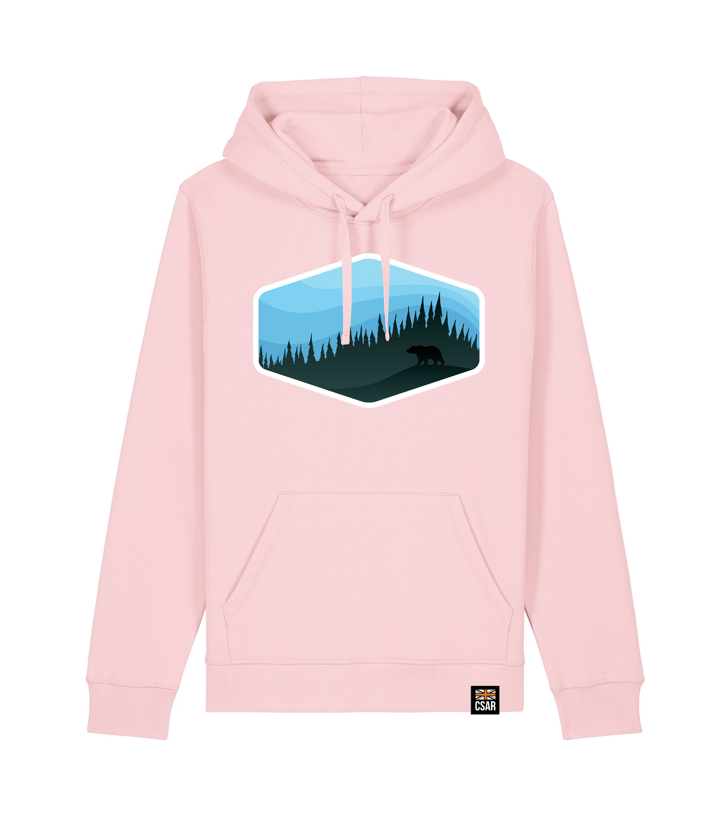 Bear At Night Premium Hoodie